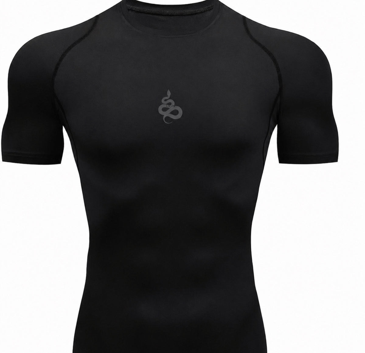 Core Strength Compression Shirt in black